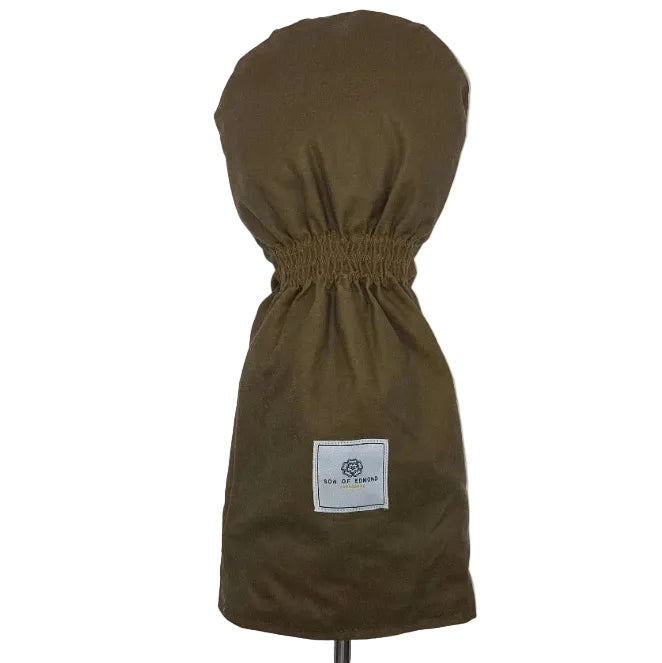 Tan Waxed Cotton Cover - Driver