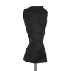 Black Waxed Cotton Golf Head Cover - Hybrid