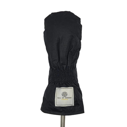Navy Waxed Cotton Golf Head Cover - Hybrid