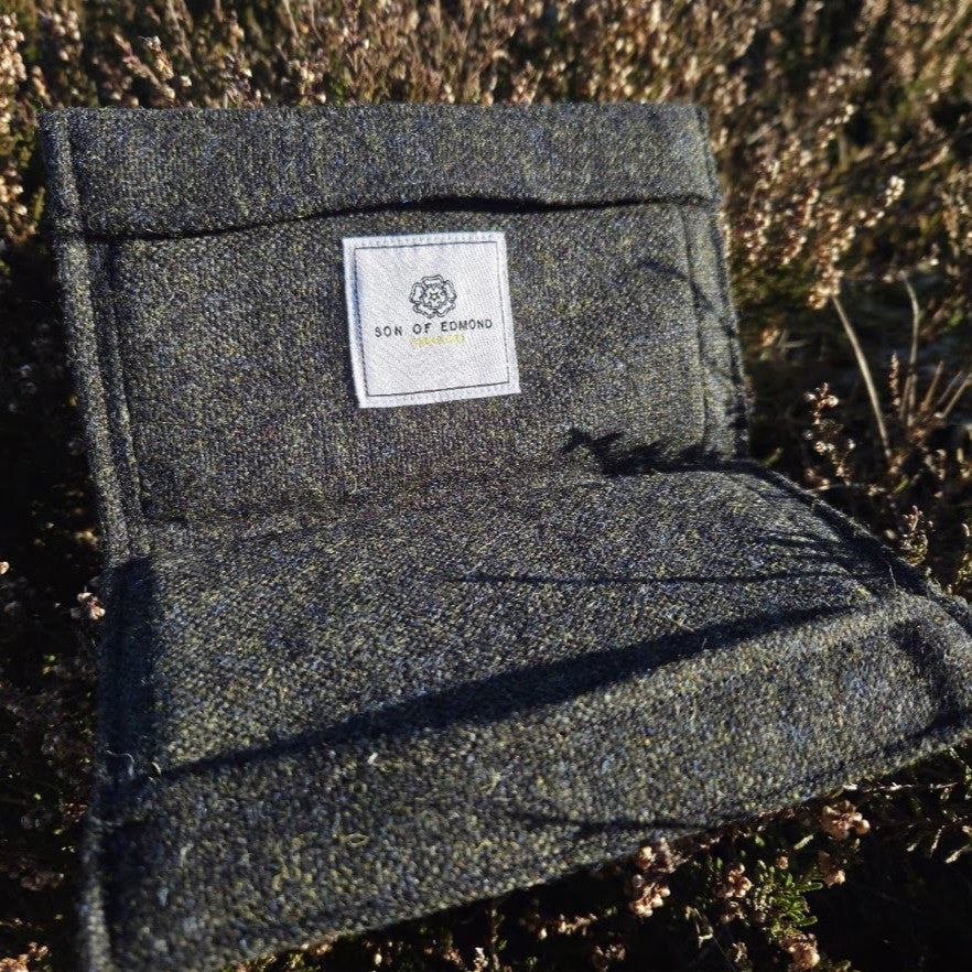 Wool score card Holder - Green