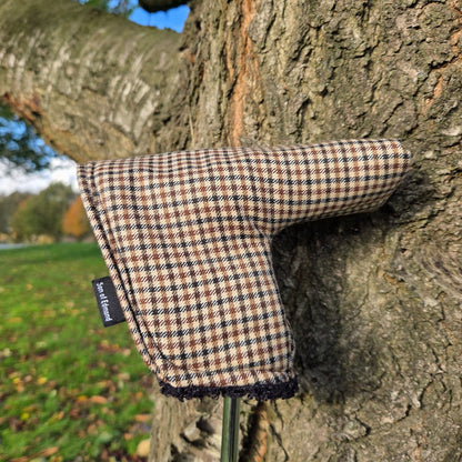 Wool Blade Butter Cover - Houndstooth Micro Check