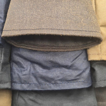 Dark Navy Driver Waxed Cotton Cover