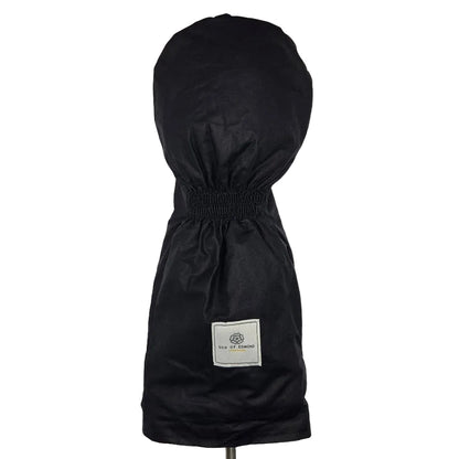 Dark Navy Driver Waxed Cotton Cover