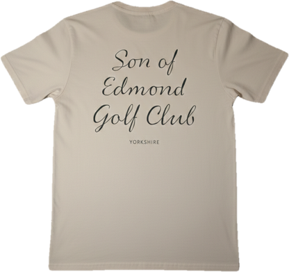 Son of Edmond club t-shirt - Raw White