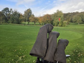 Olive Wood Waxed Cotton Cover